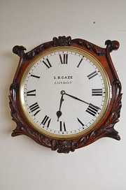 antique clocks & timepieces victorian wall clock by s b ga Victorian Wall Clock by S B Ga