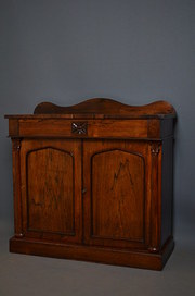 antique furniture william iv rosewood chiffonier William IV Rosewood Chiffonier