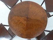 Art Deco Walnut Quartetto Nest