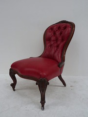 Mahogany Spoonback Chair
