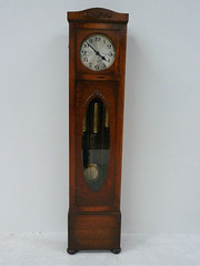 antique clocks & timepieces oak longcase clock sonora west Oak Longcase Clock Sonora West