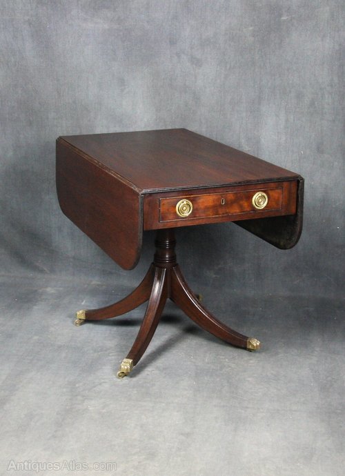 Regency Mahogany Pembroke Table