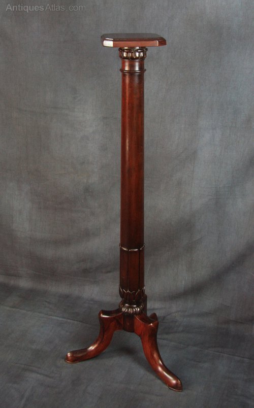 Victorian Mahogany Torchere