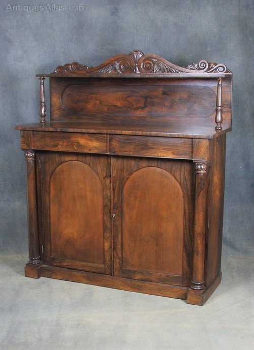 William IV Rosewood Chiffonier / Sideboard