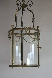 Circular antique French lanter