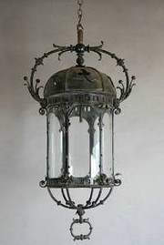 Large mid 19th C ex gas porch