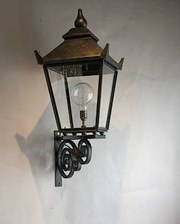 Outside antique bracket lanter