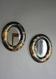Pair of chinoiserie mirrors ci