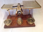 Brass Post Office Weighing Sca