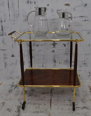1960s Rosewood and Brass Drink