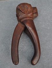 Black Forest Hand Carved Dog N