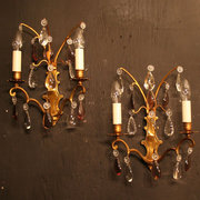 A French Pair Of Gilded Antiqu