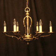 English Cast Brass 6 Arm Chand