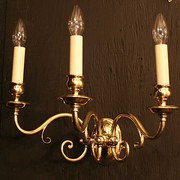 English Osler Triple Arm Brass