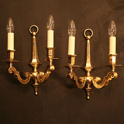 English Pair Of Twin Arm Wall