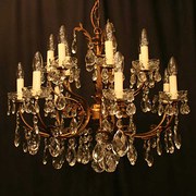 Italian Gilded 14 Light Double