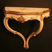 Italian Painted Console Table
