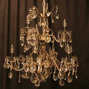 Italian Silver 9 Light Double