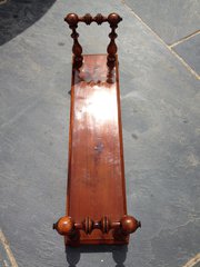 A 19th century yew wood book s