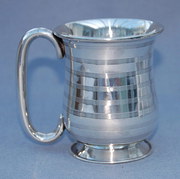 antique silver silver christening mug Silver Christening Mug