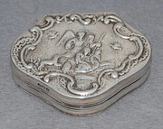Victorian Silver SnuffPill Box