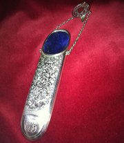 antique silver edwardian pince nez case birm Edwardian Pince Nez Case Birm