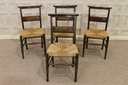 antique furniture edwardian rush seated original Edwardian Rush Seated Original
