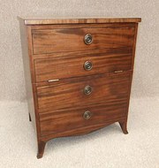 George III mahogany commode