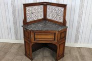 furniture makers: maple and co antique furniture maple co corner wash stand q Maple Co corner wash stand q