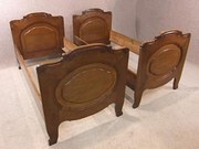Pair of Victorian single beds