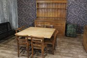 antique furniture swivel top table in pine victo SWIVEL TOP TABLE IN PINE VICTO