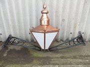 VICTORIAN STYLE COPPER LANTERN