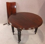 Victorian mahogany extending w