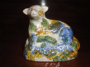 prattware prattware pottery sheep Prattware pottery sheep