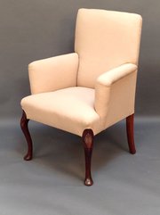 19thc Walnut Armchair