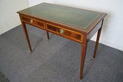 MAHOGANY  INLAID WRITING TABLE