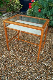 antique furniture satinwood bijouterie or displa SATINWOOD BIJOUTERIE OR DISPLA