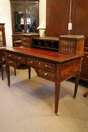 VICTORIAN ROSEWOOD  INLAID WRI