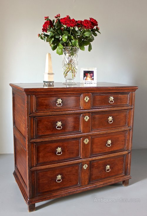 17th Century Cedar Wood Chest of Drawers. U646