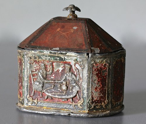 18th Century Lead Tobacco Pot. B75