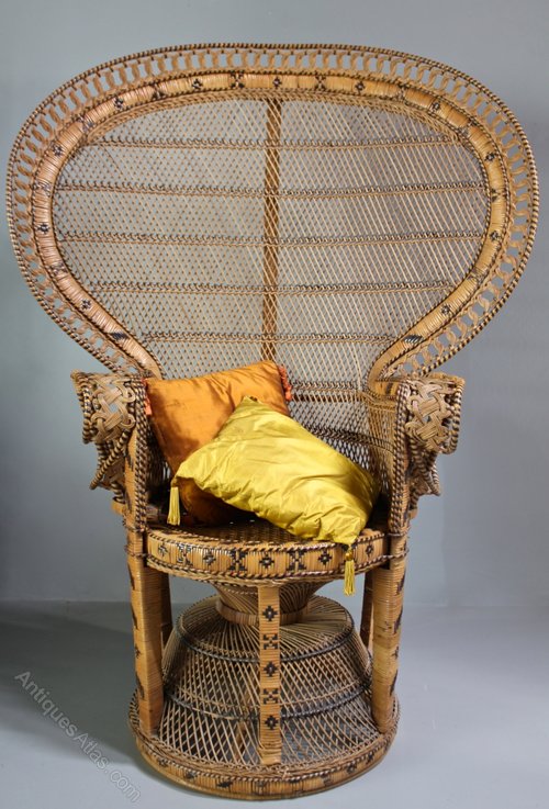 1970's Peacock Chair. U360