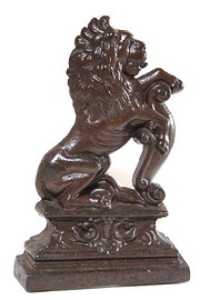 Cast Iron Lion Door Porter