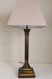 Corinthian Column Table Lamp