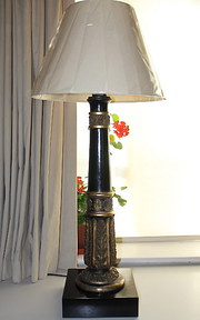 Ebonised and Gilt Classical Ta