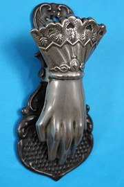 Gloved Hand Victorian Letter C