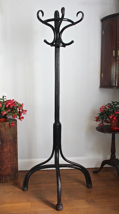 Half Round Bentwood Coat Stand.