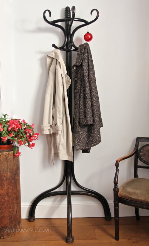 Half Round Bentwood Coat Stand.