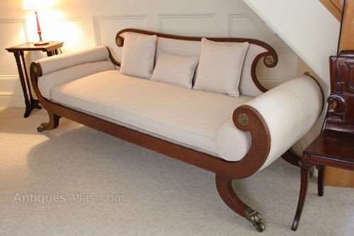 Regency Painted Frame Sofa. U323