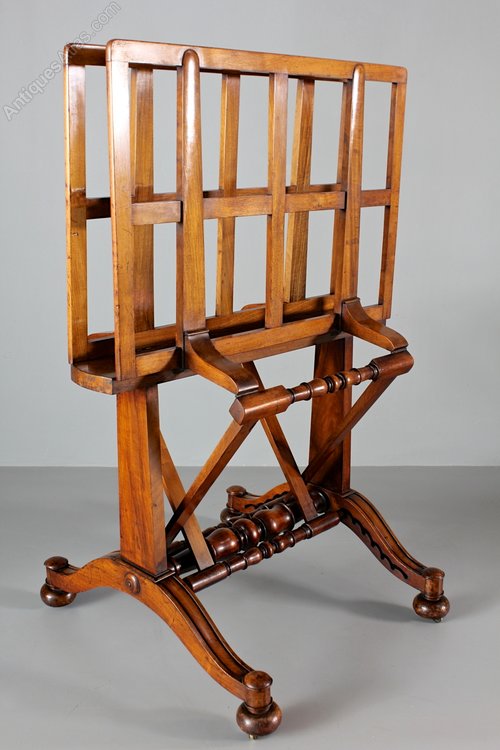 Regency Walnut Adjustable Folio Stand. T794