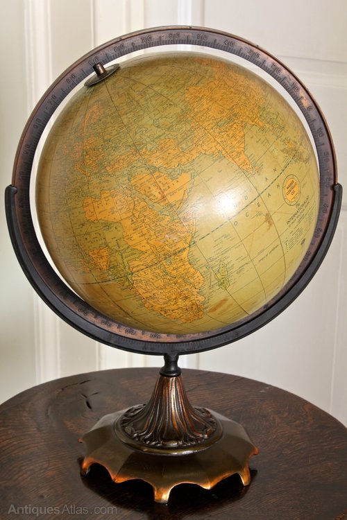 Weber Costello Co. 12 inch Political Globe. U344